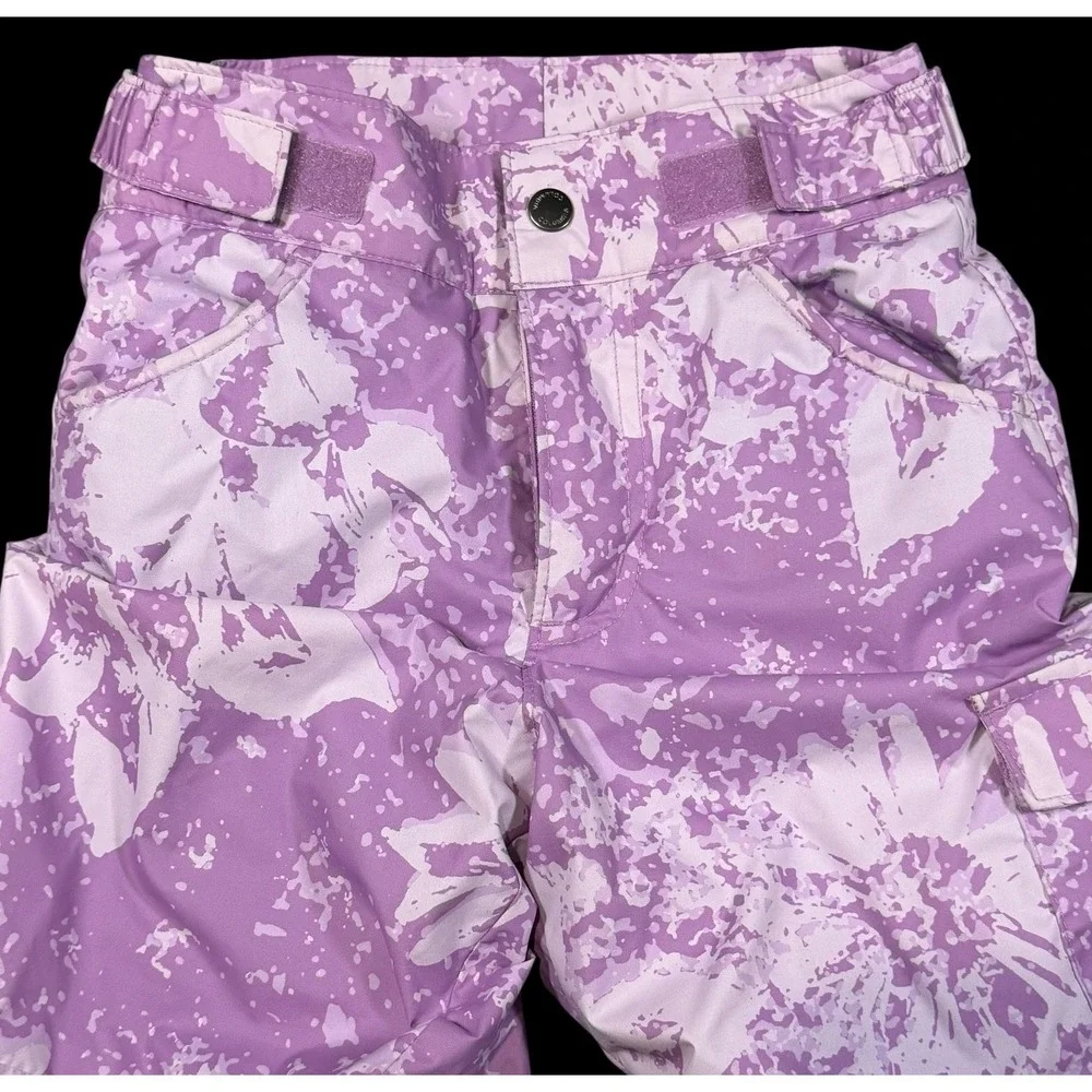 Columbia Starchaser Peak III Youth Girls Snow Ski Pants Waterproof Purple 6/6X